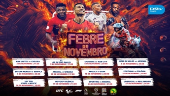 Febre de Novembro na DStv