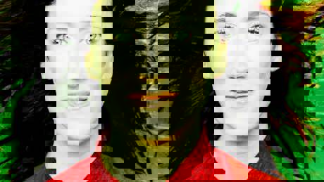 RED AND GREEN MARIA DOYLE KENNEDY BY SHANE MC CARTHY