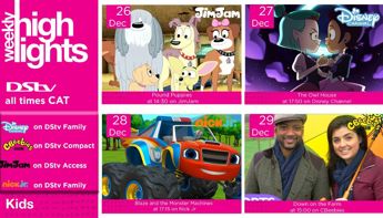 DStv Weekly Highlights 24-30 December
