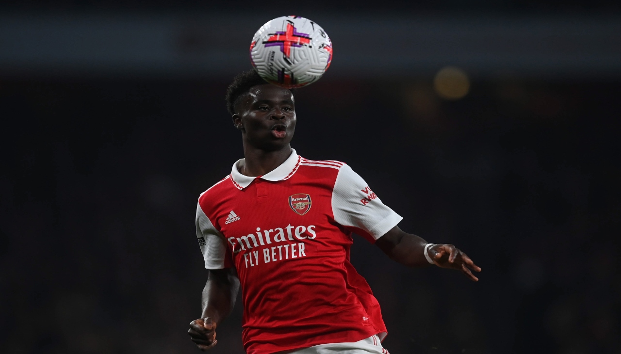 Premier League Arsenal's Bukayo Saka 1005