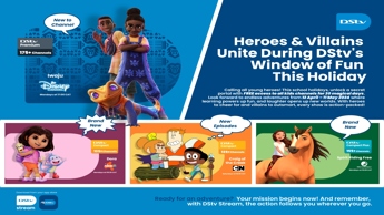 Turn your home into a wonderland of fun with DStv’s Kids Open Window