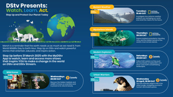 Step Up and Protect Our Planet with DStv