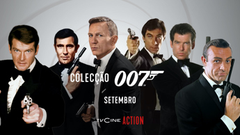 Maratona Completa de James Bond nos canais TVCine, na DStv