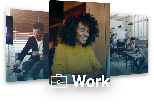 Home Page Work Graphic