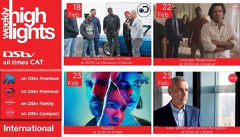 DStv Weekly Highlights 18-24 February 2022