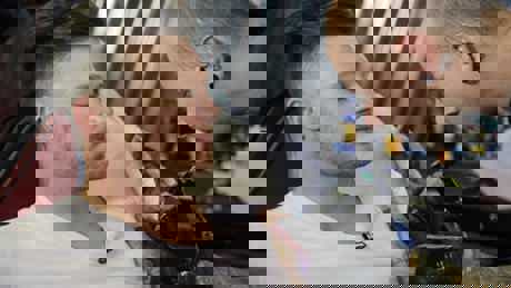 Cole At Work Rumble & Hum S2 Photo CBS Reality.JPG