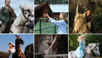 A girl and her glorious horse – King & Conqueror