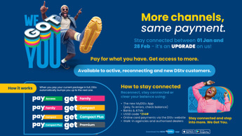 Ever paid less and unlocked more? DStv customers are doing it this January