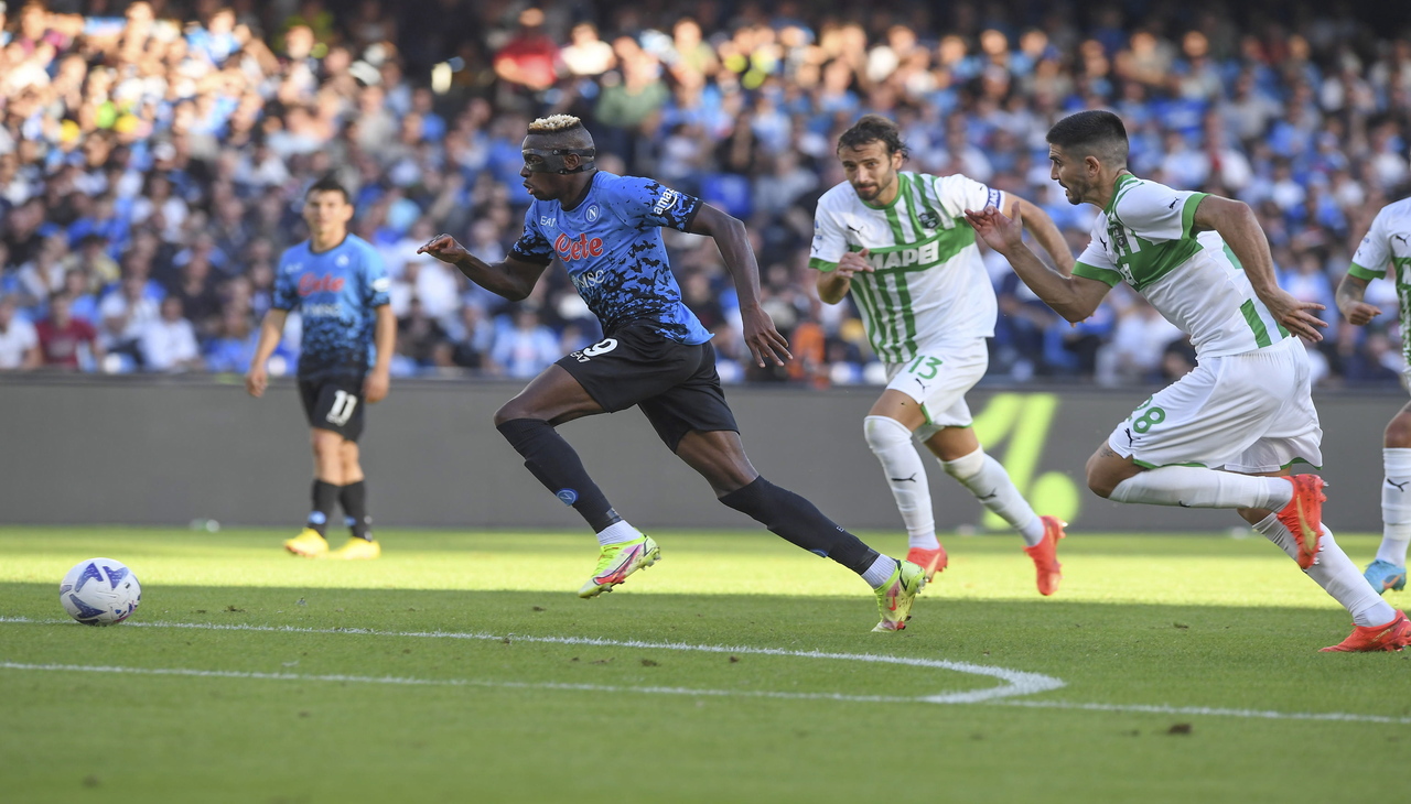 Serie A Napoli's Forward Victor Banner Image